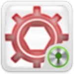 go locker red and white android application logo